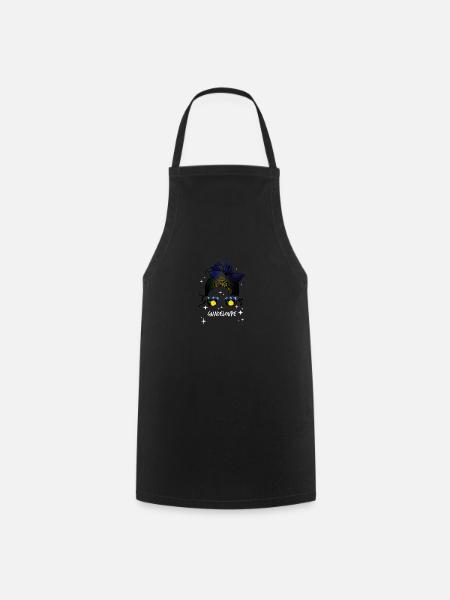 Guadeloupe - Tablier de cuisine - noir