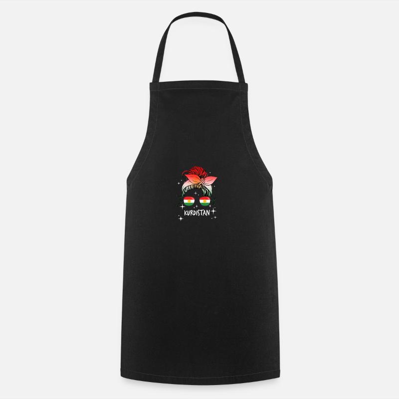 Kurdistan - Cooking Apron - black