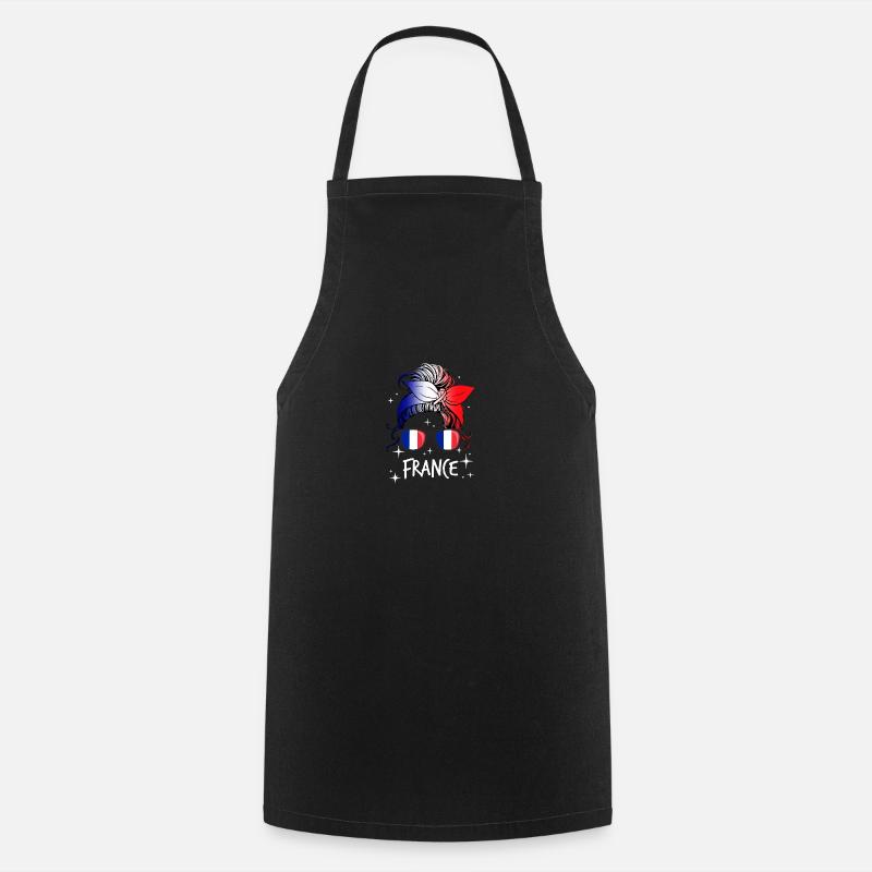 France - Tablier de cuisine - noir
