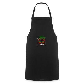 Tatarstan - Cooking Apron - black - Front - AI Model Male 185 dark (185cm)