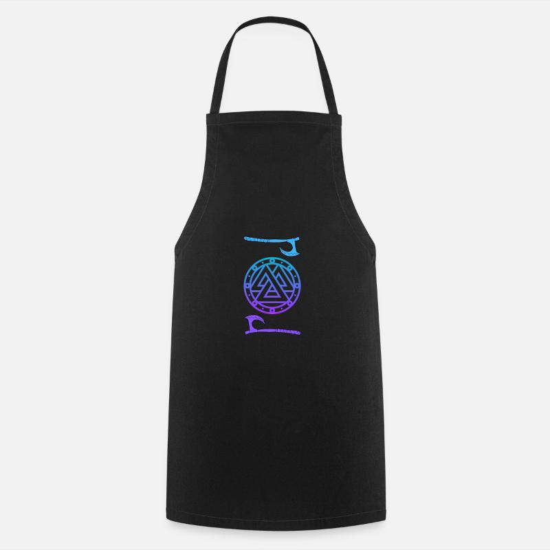 Norse symbol - Cooking Apron - black
