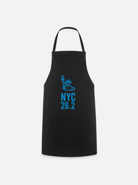 nyc 26 2 - Cooking Apron - black