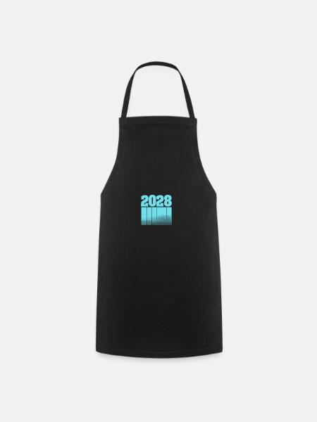Geboren 2028 - Kochschürze - Schwarz