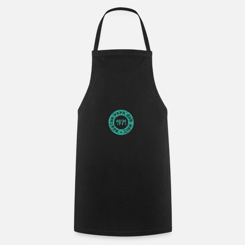 1971 - Tablier de cuisine - noir