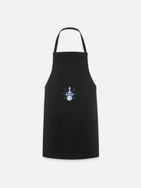 Geschenk für Arian - Kochschürze - Schwarz