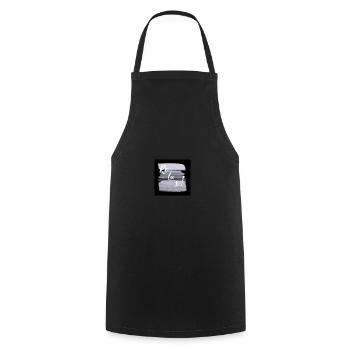 Relax! - Cooking Apron - black - Front - AI Model Male 185 dark (185cm)