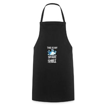 Joueur de bowling Chemise de rechange Cadeau Bowling - Tablier de cuisine - noir - Devant - AI Model Male 185 dark (185cm)