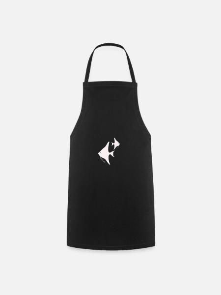 Aquarium de poissons Animal marin Climat Protection de l’environnement - Tablier de cuisine - noir
