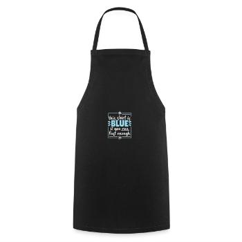 Chemise de scientifique Drôle cadeau - Tablier de cuisine - noir - Devant - AI Model Male 185 dark (185cm)