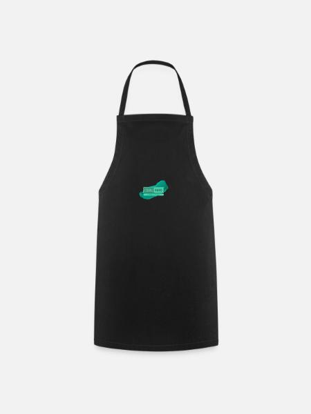 Paint/ Color Logo- CreativeHand - Cooking Apron - black