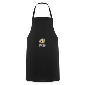 Lieblings Schlafshirt Kuh Kühe Schlafanzug - Kochschürze - Schwarz - Vorne - AI Model Male 185 dark (185cm)