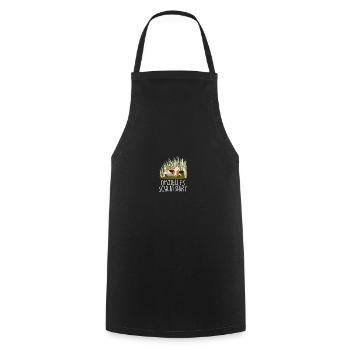 Offizielles Schlafshirt Kuh Schlafanzug - Kochschürze - Schwarz - Vorne - AI Model Male 185 dark (185cm)