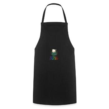 Offizielles Schlafshirt Panda Pandabär Nachtshirt - Kochschürze - Schwarz - Vorne - AI Model Male 185 dark (185cm)