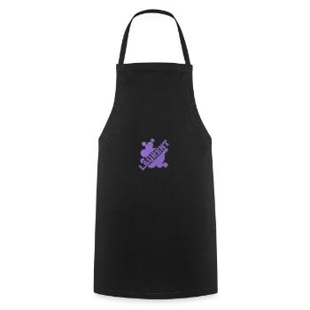 Laurent as a given name - Cooking Apron - black - Front - AI Model Male 185 dark (185cm)