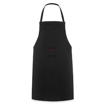 Endlich 18 Gästebuch 18. Geburtstag Alkohol - Kochschürze - Schwarz - Vorne - AI Model Male 185 dark (185cm)