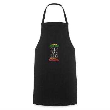 Carnival Costume Carnival - Cooking Apron - black - Front - AI Model Male 185 dark (185cm)