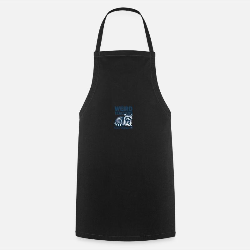 Des enseignants étranges développent l’appréciation du caractère - Tablier de cuisine - noir