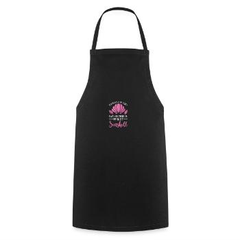 Femmes Shelling Shell Ramasser des coquillages - Tablier de cuisine - noir - Devant - AI Model Male 185 dark (185cm)