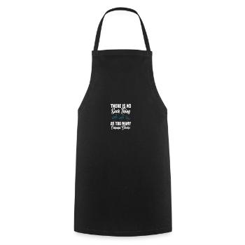 Cayuga Duck Food Enclos pour animaux en peluche Cayuga - Tablier de cuisine - noir - Devant - AI Model Male 185 dark (185cm)