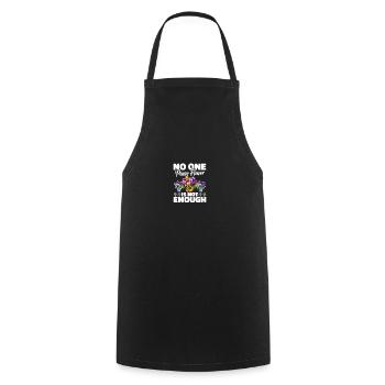 Pansies for Outdoors Pansy Seeds Pansy Flower - Cooking Apron - black - Front - AI Model Male 185 dark (185cm)