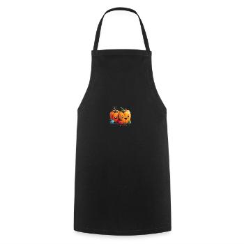 Paprika family comic style - Cooking Apron - black - Front - AI Model Male 185 dark (185cm)