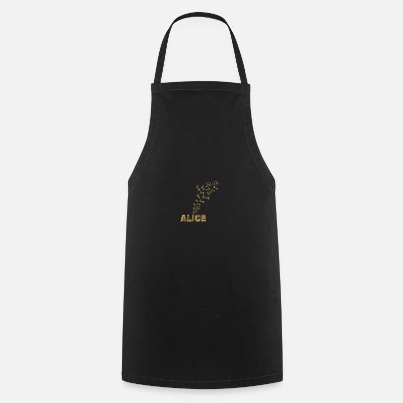 Regalo per Alice - Grembiule da cucina - nero