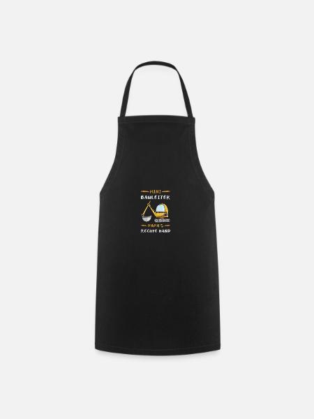 Baby Kind Bauleiter Geschenk - Kochschürze - Schwarz