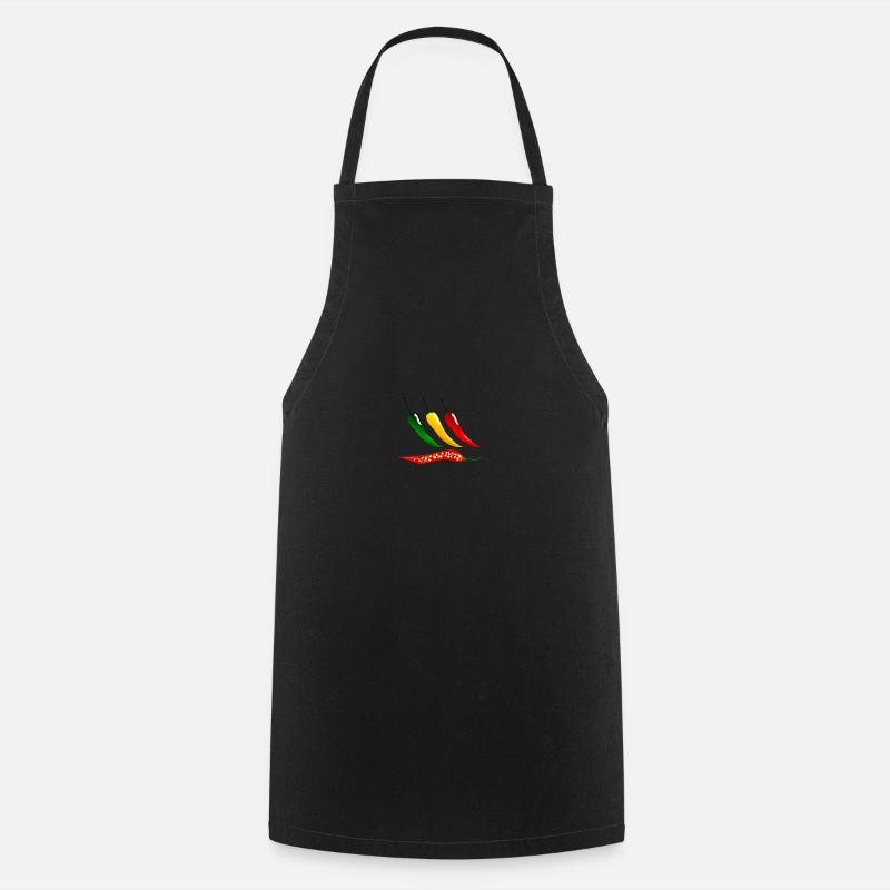 chili - Cooking Apron - black