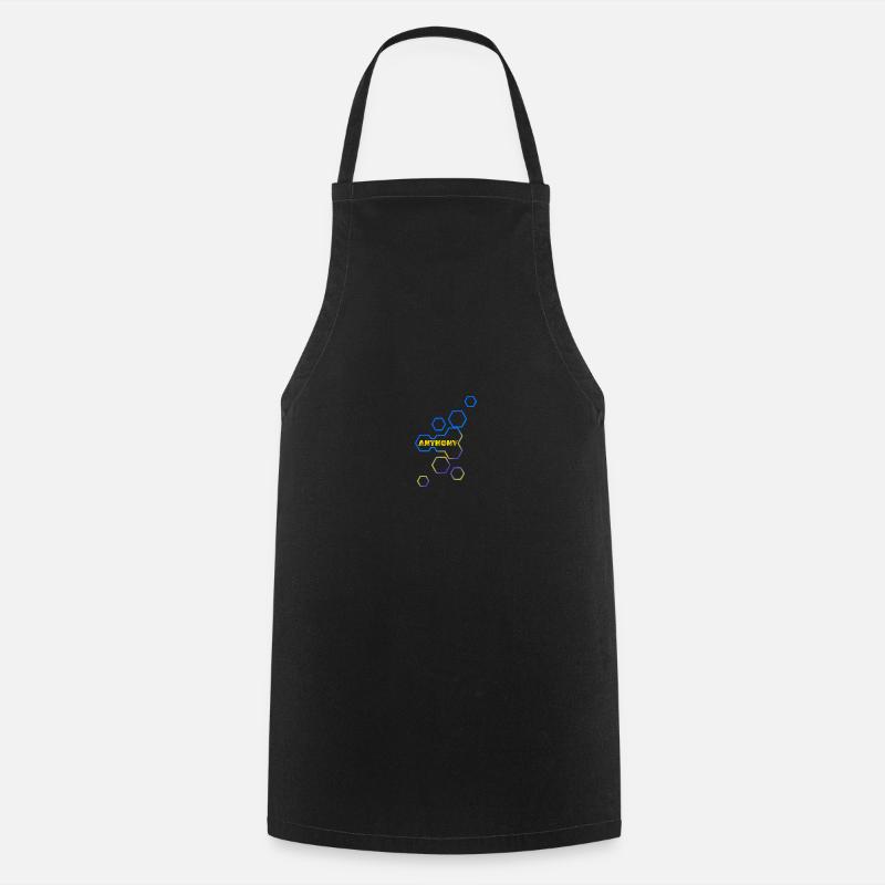 Name Anthony - Cooking Apron - black