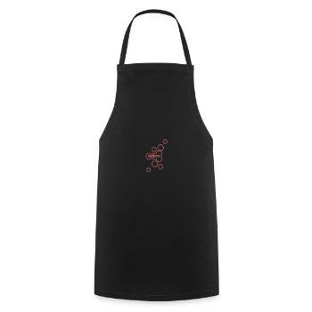 Geschenk für Conrad - Kochschürze - Schwarz - Vorne - AI Model Male 185 dark (185cm)