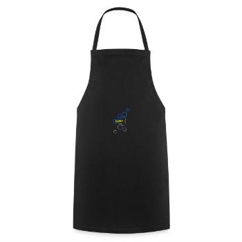 Geschenk für Benny - Kochschürze - Schwarz - Vorne - AI Model Male 185 dark (185cm)