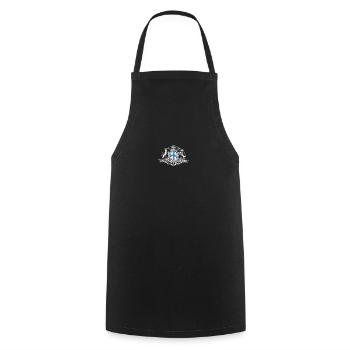 Marseille - Tablier de cuisine - noir - Devant - AI Model Male 185 dark (185cm)