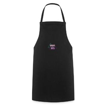 Je reste toujours avec toi - Corée du Sud - Tablier de cuisine - noir - Devant - AI Model Male 185 dark (185cm)