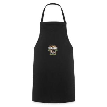 Paresseux Bernd - Tablier de cuisine - noir - Devant - AI Model Male 185 dark (185cm)