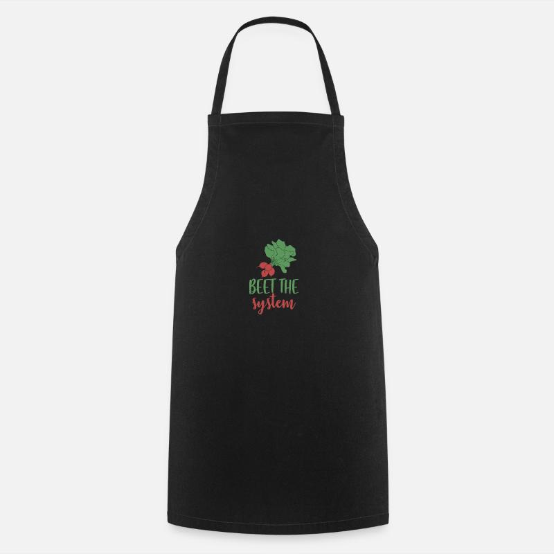 Betterave le système - Tablier de cuisine - noir