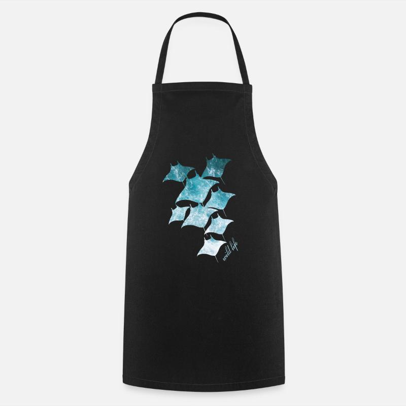 Ray Wildlife - Tablier de cuisine - noir