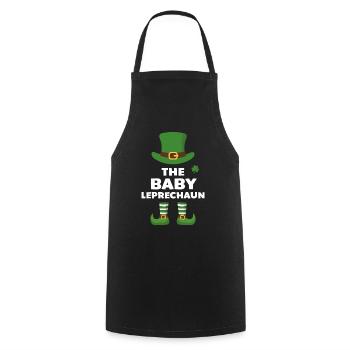 The Baby Leprechaun - Cooking Apron - black - Front - AI Model Male 185 dark (185cm)