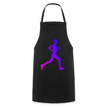 Course à pied Femme Jogging Jogging Homme - Tablier de cuisine - noir - Devant - AI Model Male 185 dark (185cm)