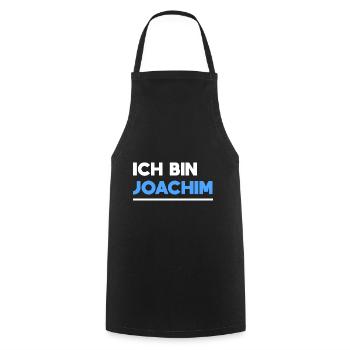 Joachim Name Spruch für stolze Joachims - Kochschürze - Schwarz - Vorne - AI Model Male 185 dark (185cm)
