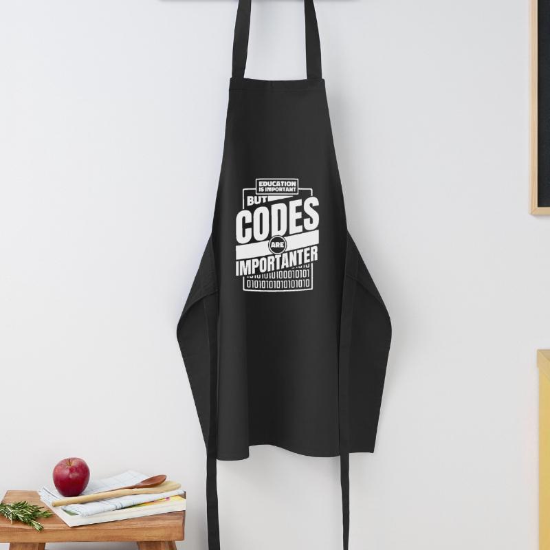 Developer Coder Programmer Funny Cooking Apron