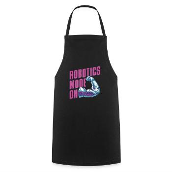 Robotique Ai Robot Mode Activé - Tablier de cuisine - noir - Devant - AI Model Male 185 dark (185cm)