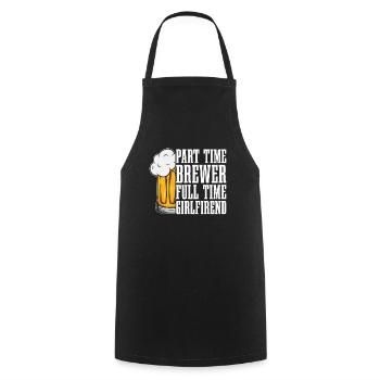 Bière artisanale Bière artisanale Bière Petite amie - Tablier de cuisine - noir - Devant - AI Model Male 185 dark (185cm)