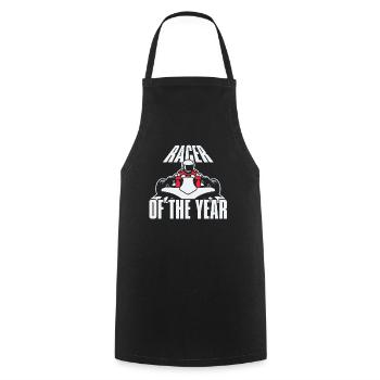 Go karting, karting, karting - Cooking Apron - black - Front - AI Model Male 185 dark (185cm)