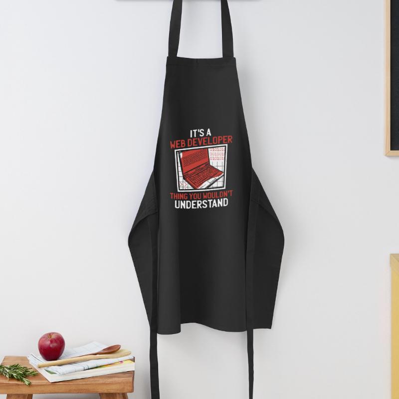 Web Developer Web Developer Funny Cooking Apron