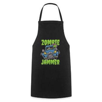 Zombie Halloween Halloween - Kochschürze - Schwarz - Vorne - AI Model Male 185 dark (185cm)