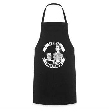 Craft Beer Beer Craft Beer Nut - Cooking Apron - black - Front - AI Model Male 185 dark (185cm)