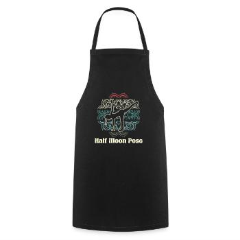 Yoga Cool - Tablier de cuisine - noir - Devant - AI Model Male 185 dark (185cm)