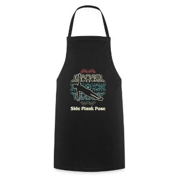 Yoga Cool - Cooking Apron - black - Front - AI Model Male 185 dark (185cm)
