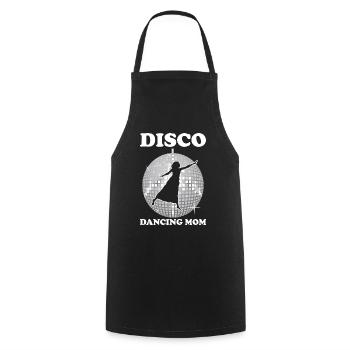 Maman Maman Disco Danse Maman - Tablier de cuisine - noir - Devant - AI Model Male 185 dark (185cm)