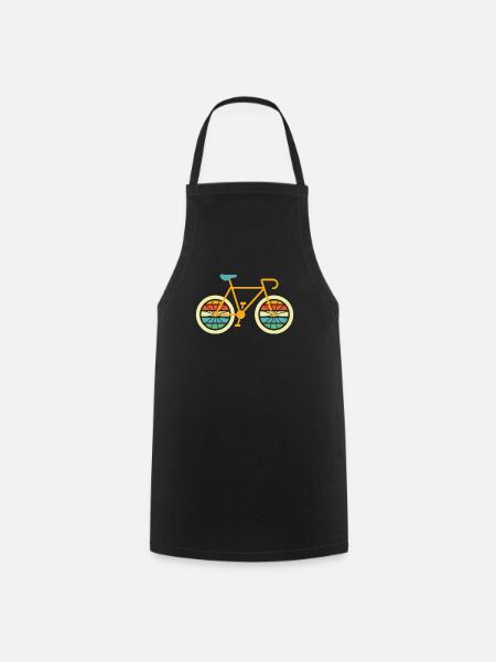 Rennrad Radsport Radsportler - Kochschürze - Schwarz